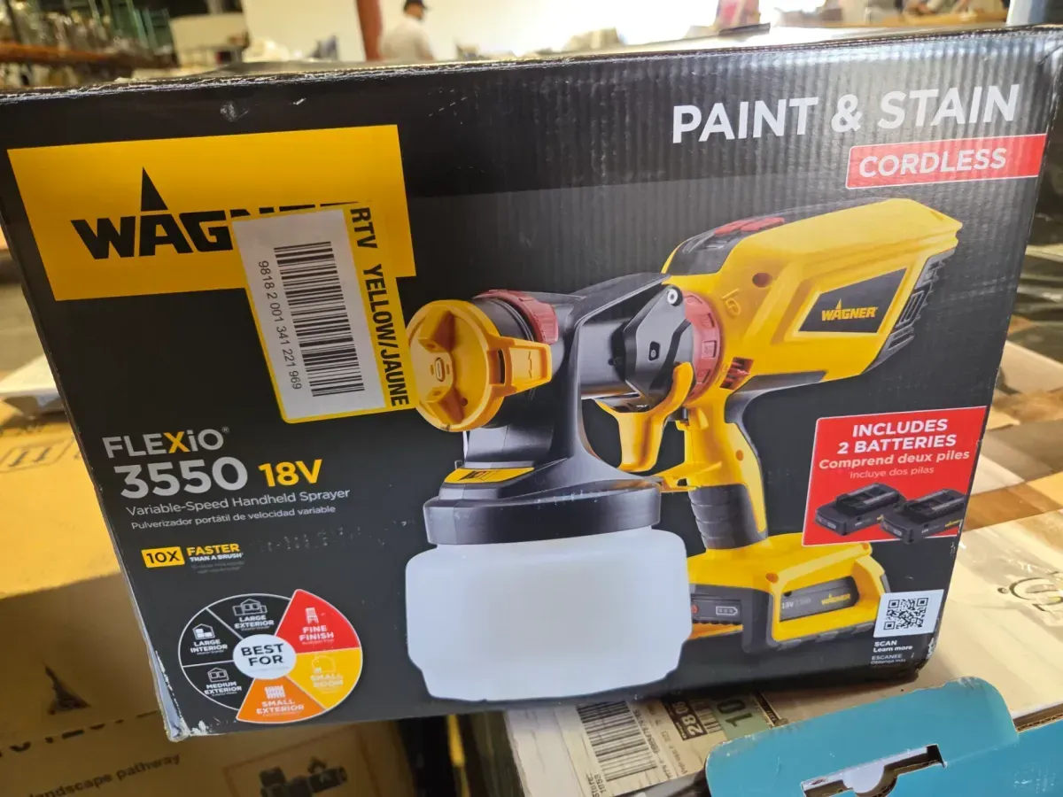 FLEXiO 3550 18V Cordless Handheld HVLP Paint and Stain Paint Sprayer - image 6