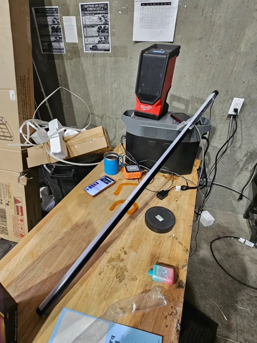 49 in. Black Indoor LED Light Bar Lamp with RGB Function - image 3