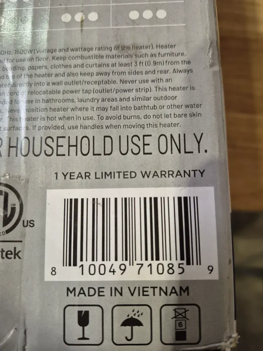 Pelonis 1500-Watt 23 in. Digital Tower Indoor Ceramic Heater Quiet Operation w/ Safety Overheat Protection and Fan Mode in Black (1500-Watt 23 in. Digital Tower Ceramic Heater and 1500-Watt Oil-Filled Radiant Electric Space Heater Combo) - image 3