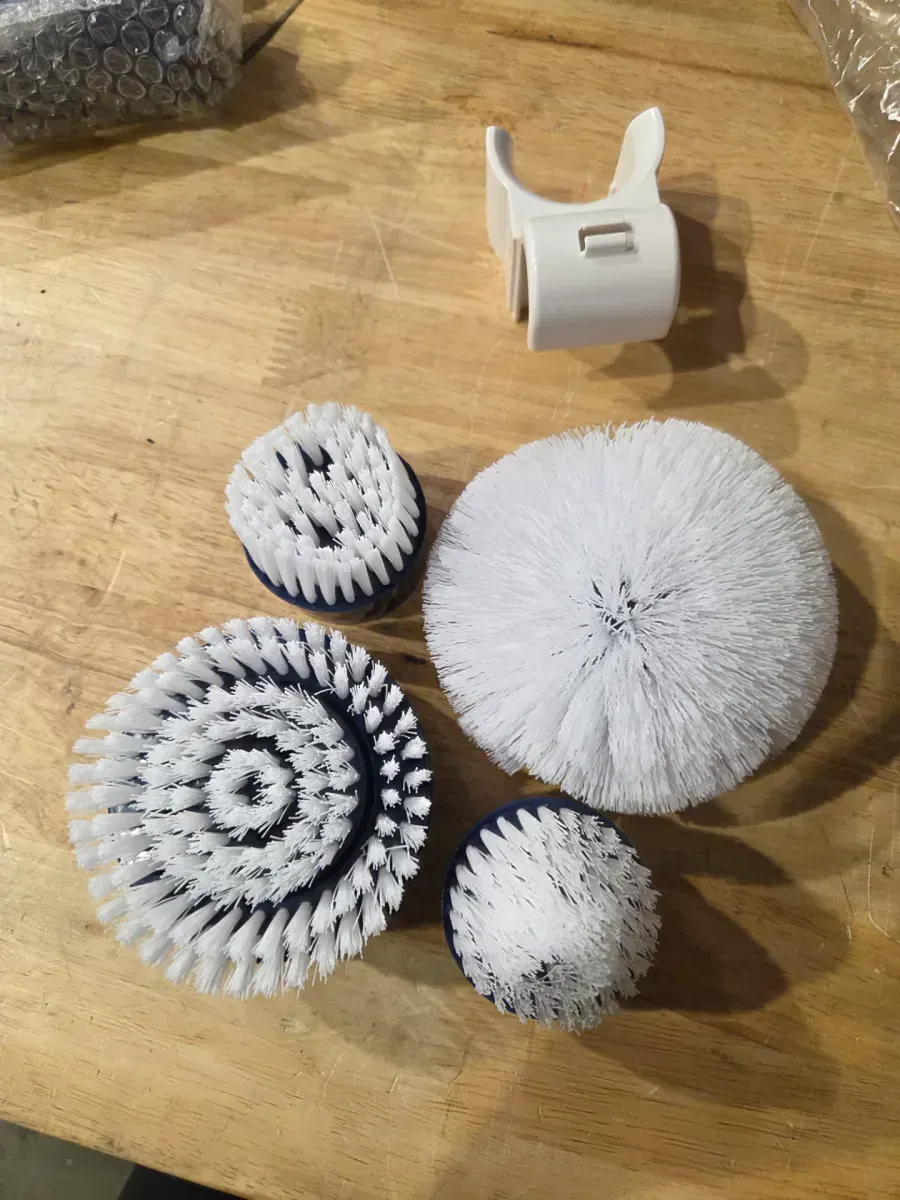 Power Spin Scrubber, Electric Cleaning Brush with Adjustable Head - image 2