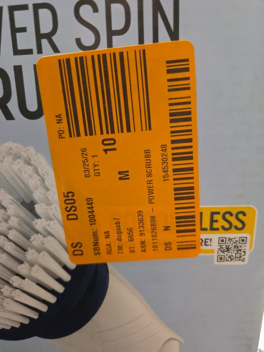 Power Spin Scrubber, Electric Cleaning Brush with Adjustable Head - image 5