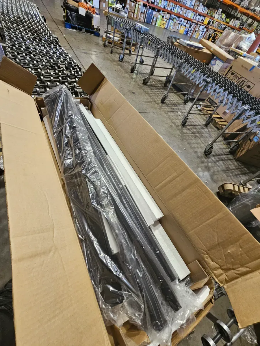 Simenmax Queen Size Bed Frame with Headboard, Mattress Foundation with All Sturdy Metal Support, Under Bed Storage, No Box Spring Needed, Rust Brown - image 2