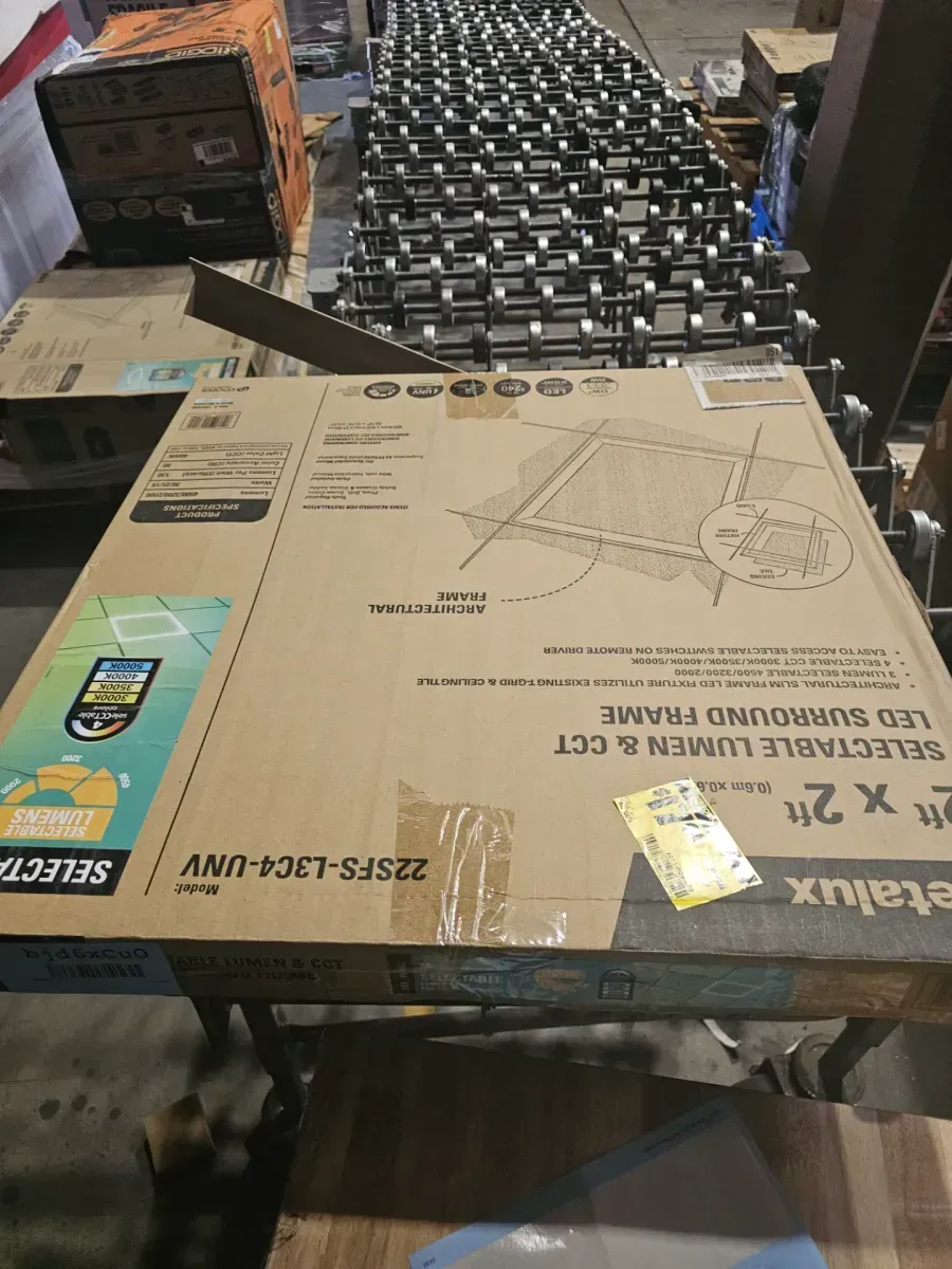 2 x 2 ft. Selectable 4500/3200/2000 Lumens, Integrated LED, Surround Architectural Slim Frame Panel, 4-Selectable CCT - image 5