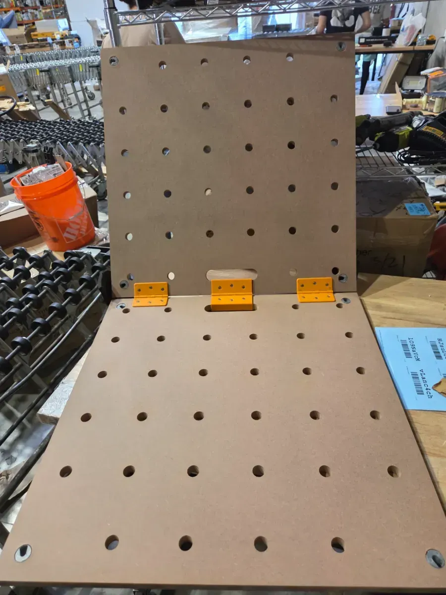 Centipede 24 in. x 48 in. Workbench Top for Sawhorse with 3/4 in. Dog Holes - image 4