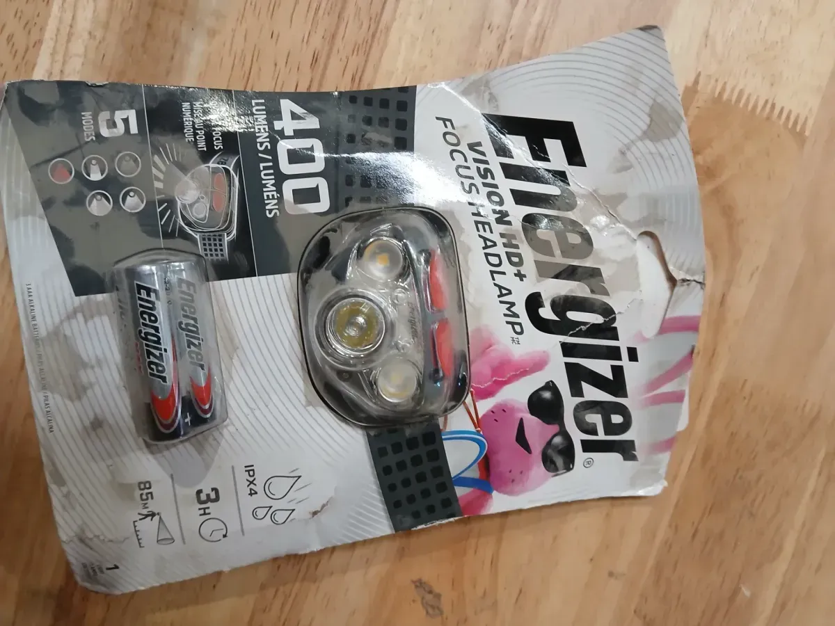 Vision HD LED Headlamp, 300 Lumens - (2-Pack) Bundle - image 2