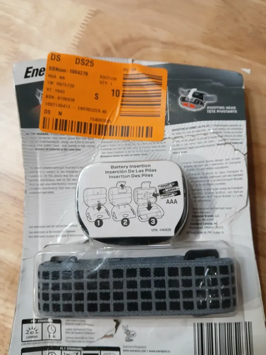 Vision HD LED Headlamp, 300 Lumens - (2-Pack) Bundle - image 3