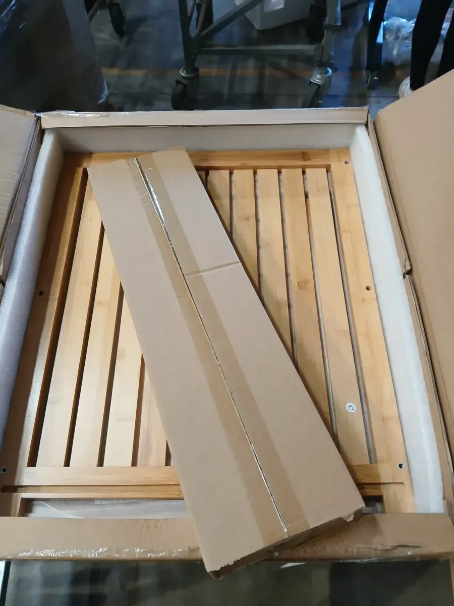 Spa-Style Bamboo Laundry Hamper - image 4