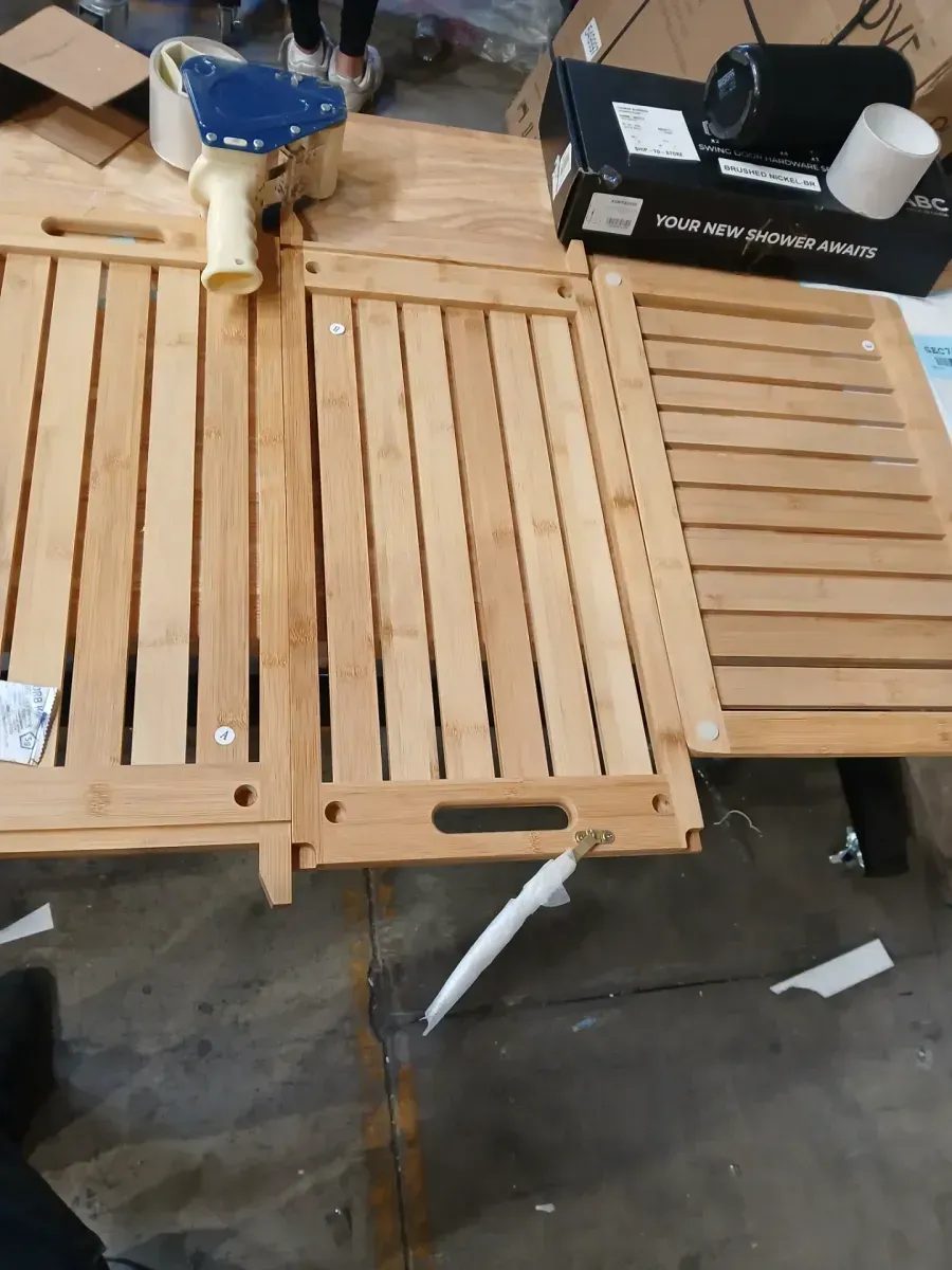 Spa-Style Bamboo Laundry Hamper - image 5