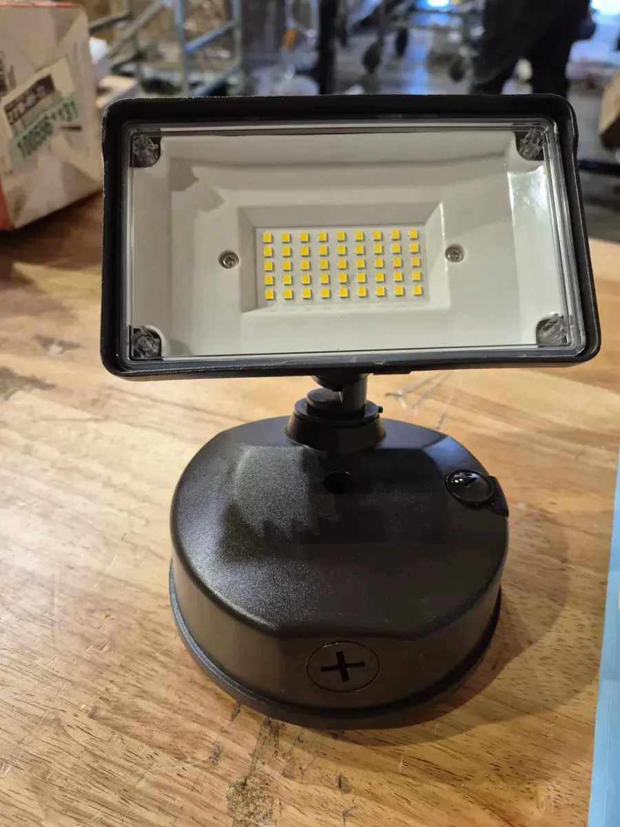 TGS 120-Watt 90° Bronze Outdoor Integrated LED Flood Light - image 4