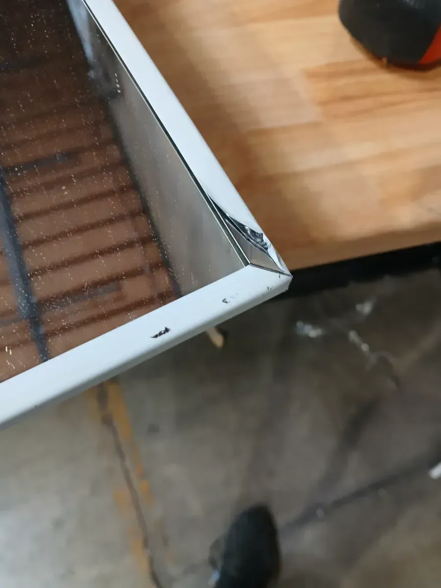 16 in. W x 26 in. H Rectangular Recessed or Surface Mount Framed Medicine Cabinet with Mirror - image 3