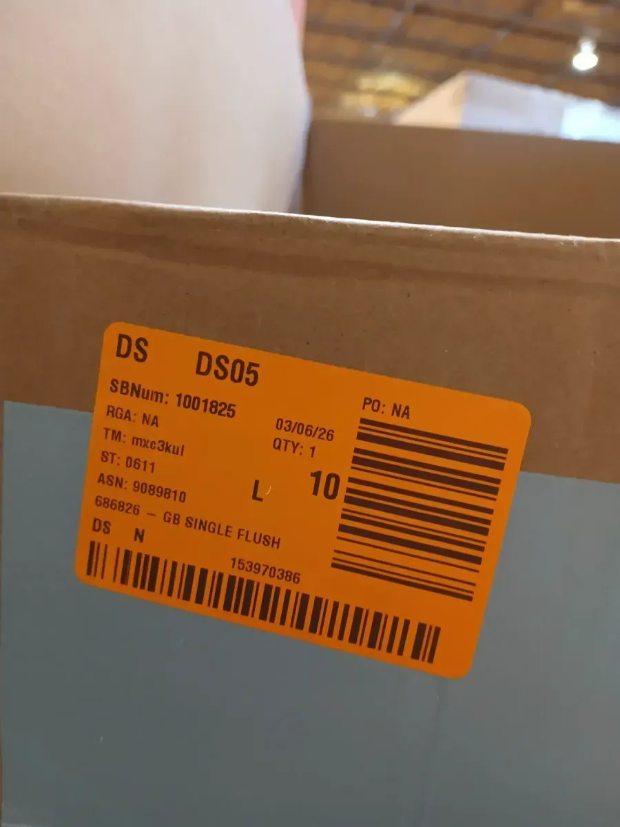 12 in. Rough In Two-Piece 1.28 GPF Single Flush Round Toilet in Biscuit, Seat Included - image 3