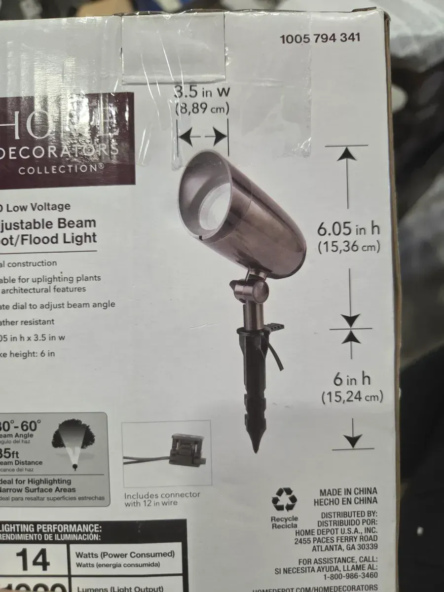 1020 Lumen Low Voltage 12-Volt Gunmetal Brass LED Spotlight with Adjustable Light Color - image 6