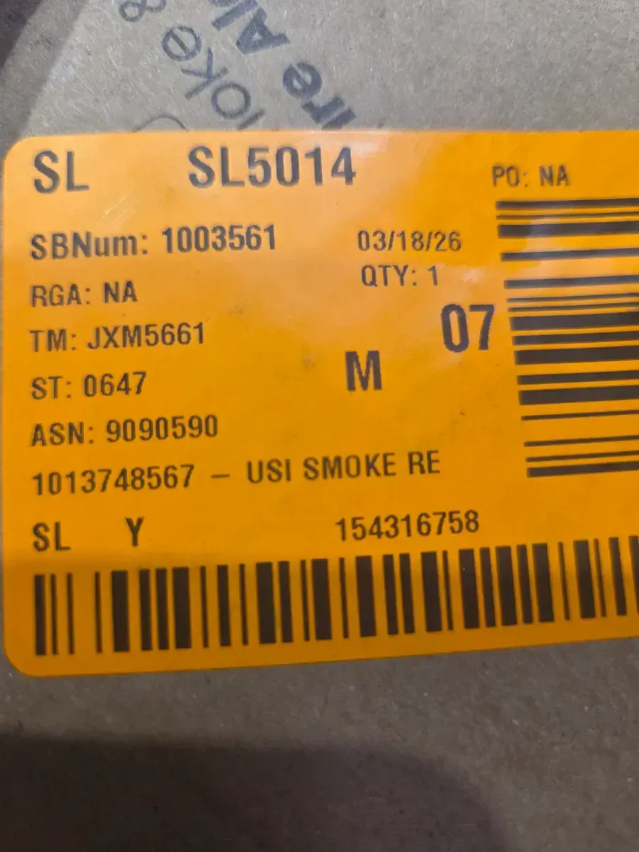 (3-Pack) Hardwired and 1-Year Replaceable Battery Backup Smoke Detector with Photoelectric Sensor - image 2