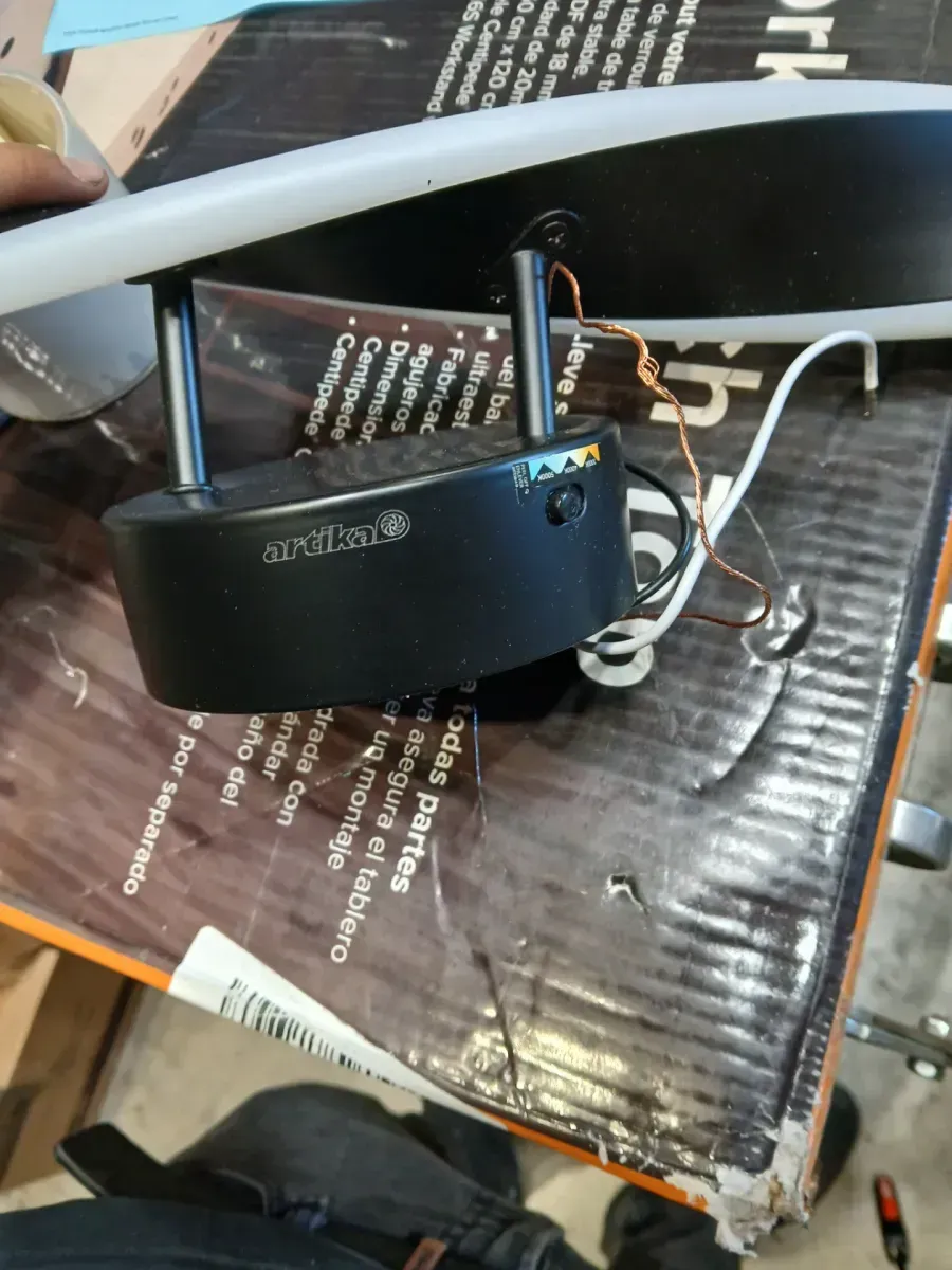 Finley 27 in. 1 Light Black Modern Integrated LED 3 CCT Vanity Light Bar for Bathroom - image 5