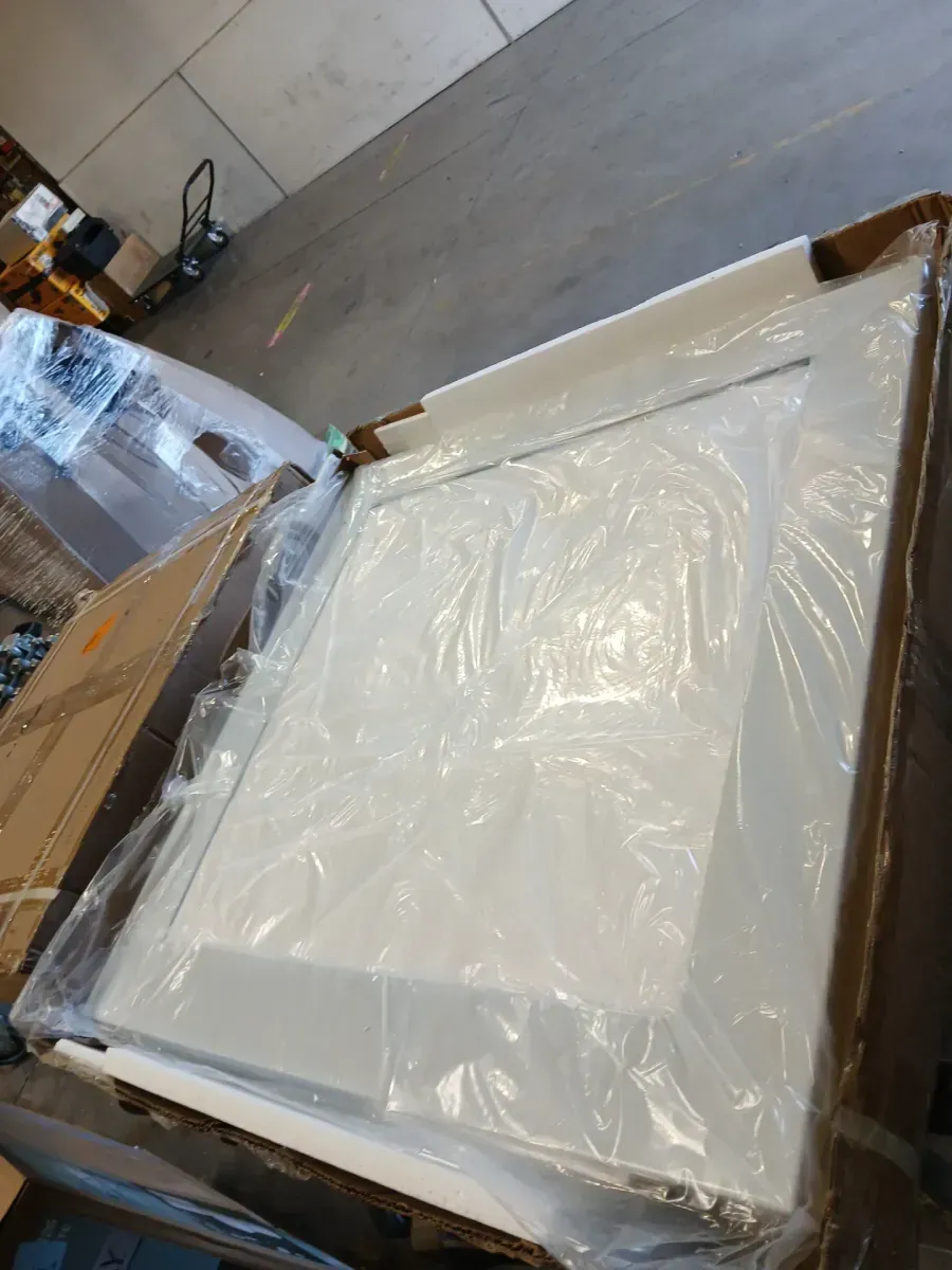 26.97 in. W Universal Laundry Pedestal Washing Machine Base White with Storage Shelf for Washer and Dryer - image 3