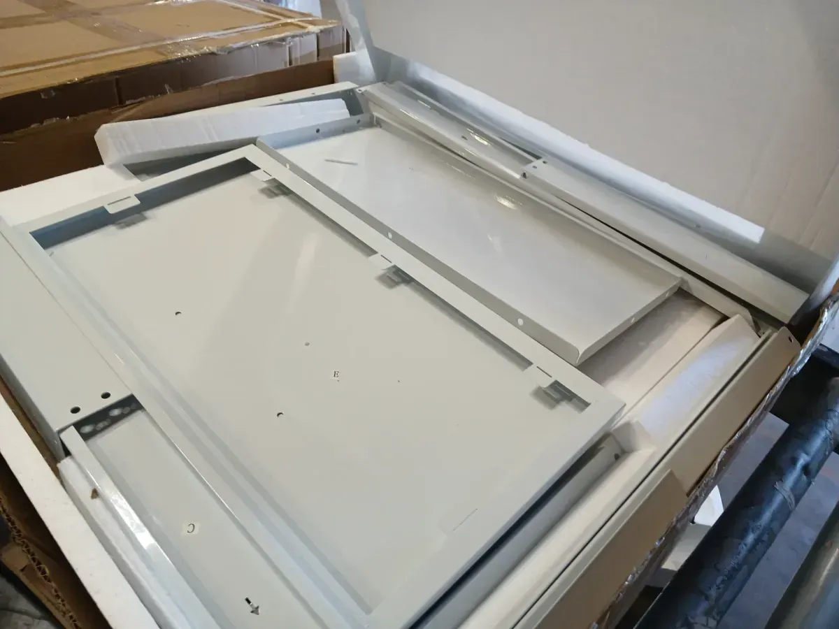 26.97 in. W Universal Laundry Pedestal Washing Machine Base White with Storage Shelf for Washer and Dryer - image 4