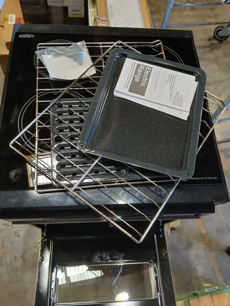 Summit 24-Inch Freestanding Electric Range with Glass Cooktop - image 2