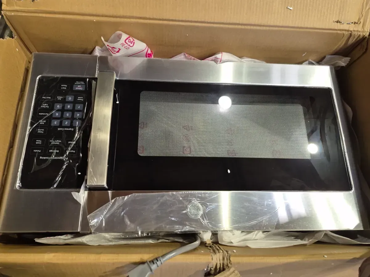 GE 1.6 cu. ft. Over-the-Range Microwave in Stainless Steel - image 4