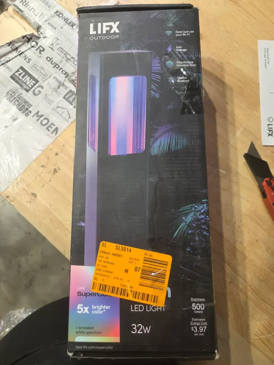 Low Voltage Black RGB Integrated LED Smart Wi-Fi Square Landscape Path Light, Works with Alexa/Hey Google/HomeKit/Siri - image 4