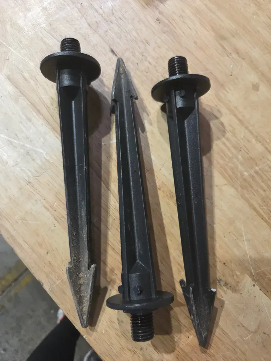 9.8 ft. String Light Pole in Black (1-Pack) - image 3