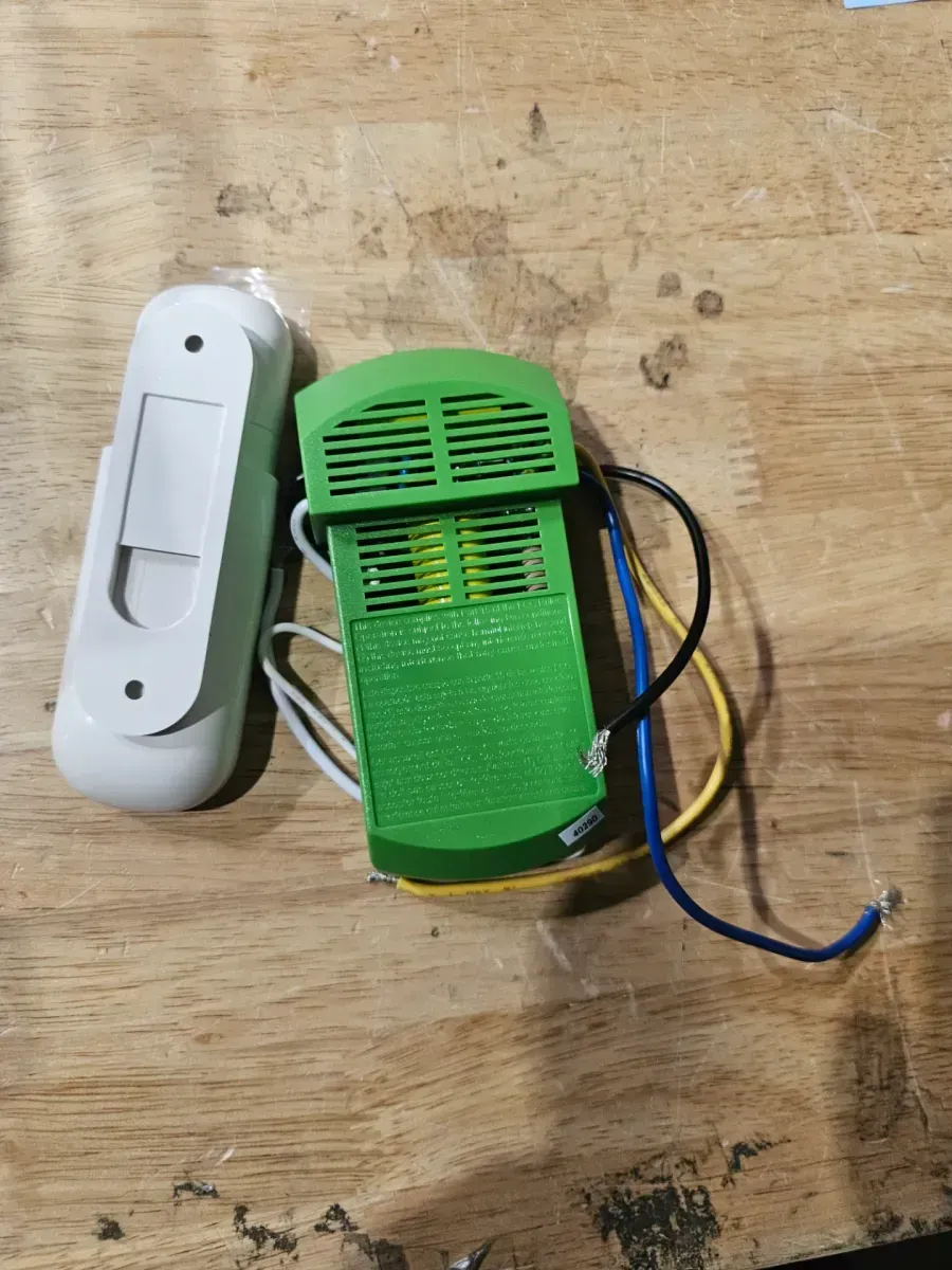 Universal 3 Speed Damp Rated Ceiling Fan Handheld Remote Control White - image 3