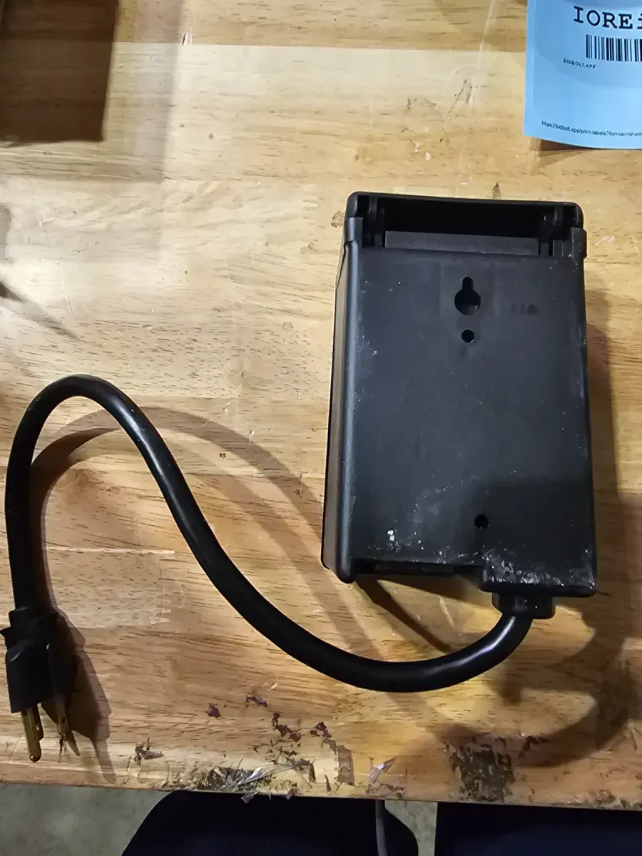 15 Amp 24-Hour Outdoor Plug-In Heavy Duty Timer, Blackc - image 3