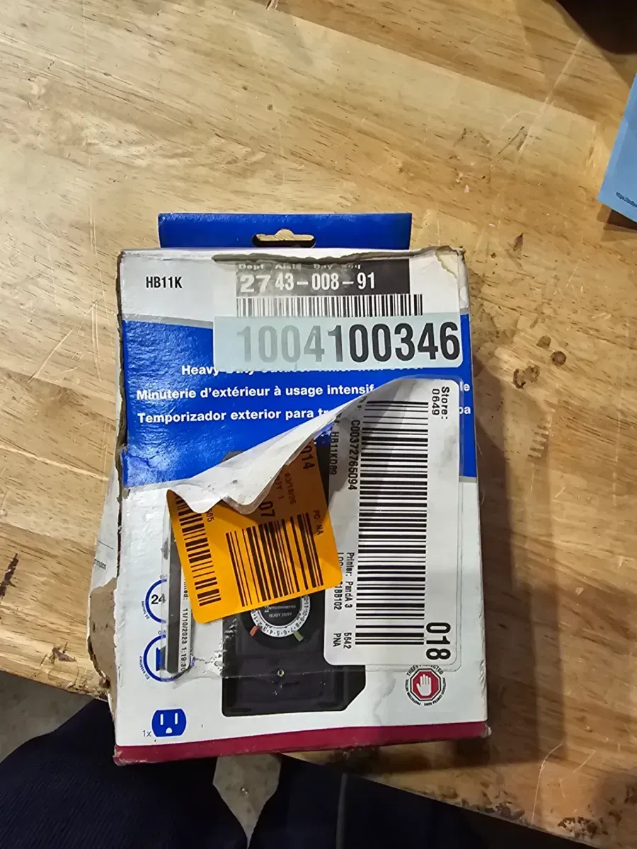 15 Amp 24-Hour Outdoor Plug-In Heavy Duty Timer, Blackc - image 5