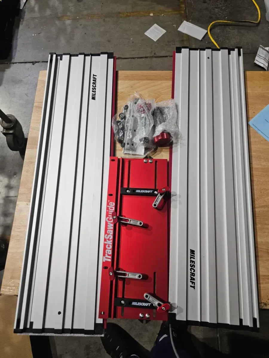 Track Saw Guide - Universal Compatibility for Circular Saws. Expandable 50 in. Cutting Range. All Aluminum Construction. - image 3