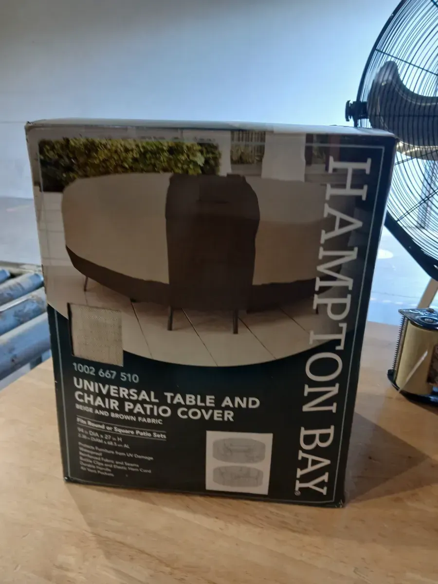 Hampton Bay Universal Table and Chair Patio Cover - image 3