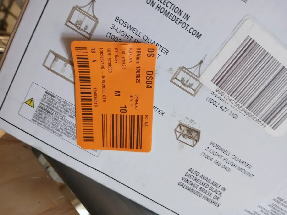 Boswell Quarter 1-Light Brushed Nickel Mini-Pendant with Weathered Wood Accents - image 2