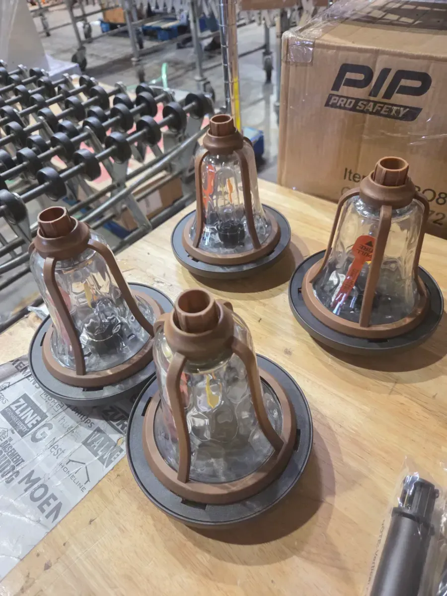 Home Decorators Collection Perry 20-40 Lumen Bronze 2-Tone Finish LED Outdoor Solar Path Light with Glass Lens, Dual White and High-Low (4-Pack) - image 2