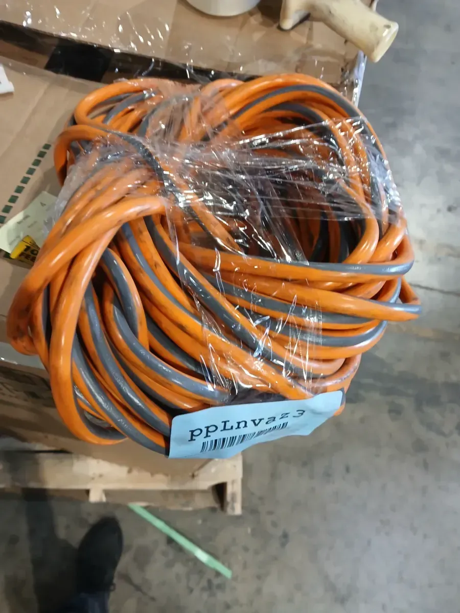 100 ft. 12/3 Medium Duty Cold Weather Indoor/Outdoor Extension Cord, Blue - image 3