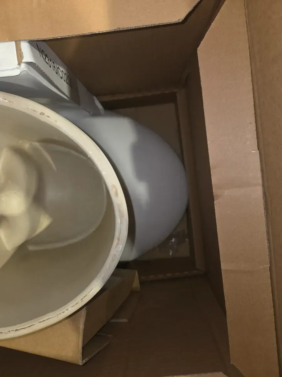 12 in. Rough In 2-Piece 1.1 GPF/1.6 GPF Dual Flush Elongated Toilet in White, Seat Included - image 4