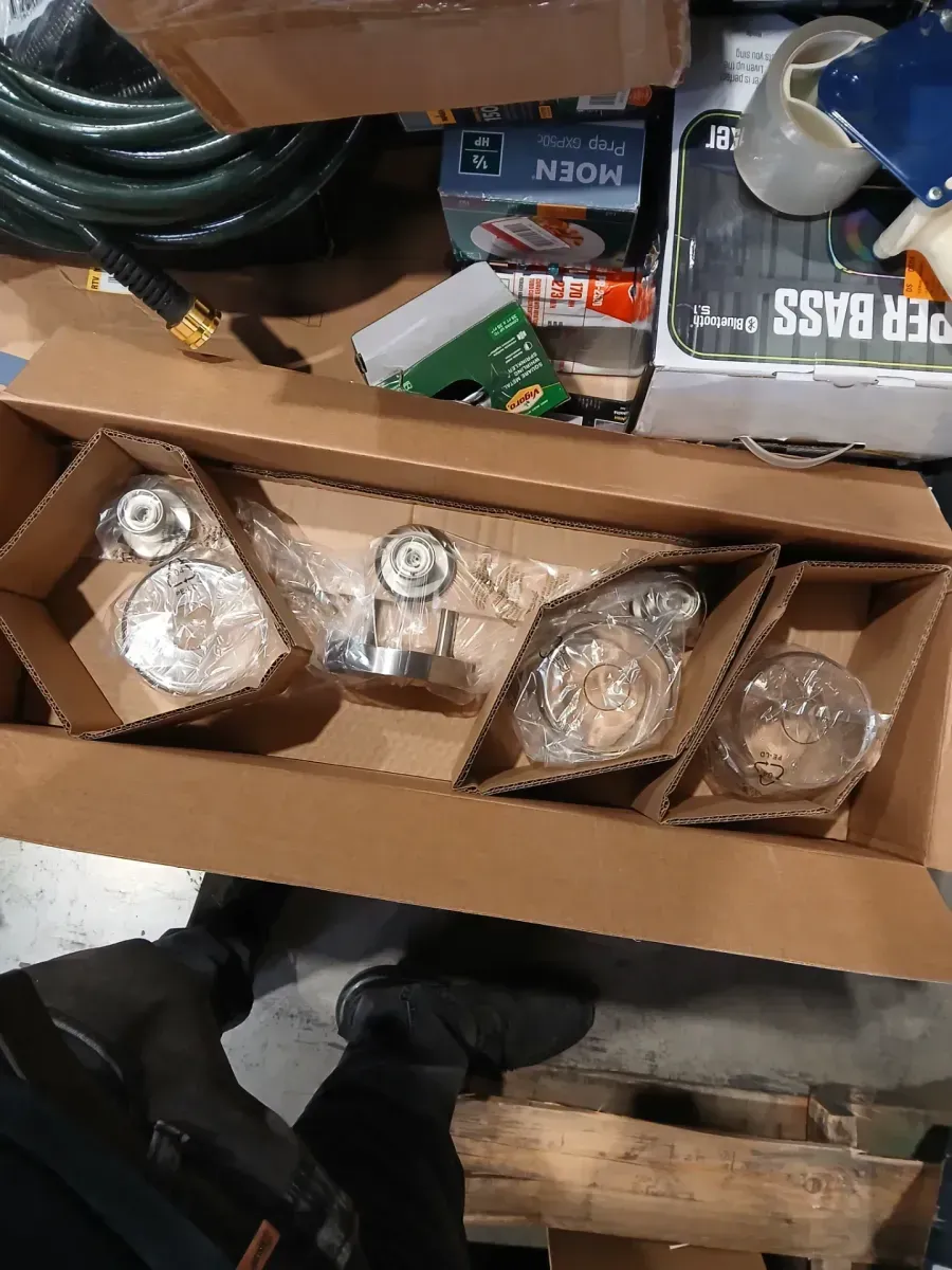 Champlain 22.375 in. 3-Light Brushed Nickel Modern Bathroom Vanity Light with Clear Glass Shades - image 3