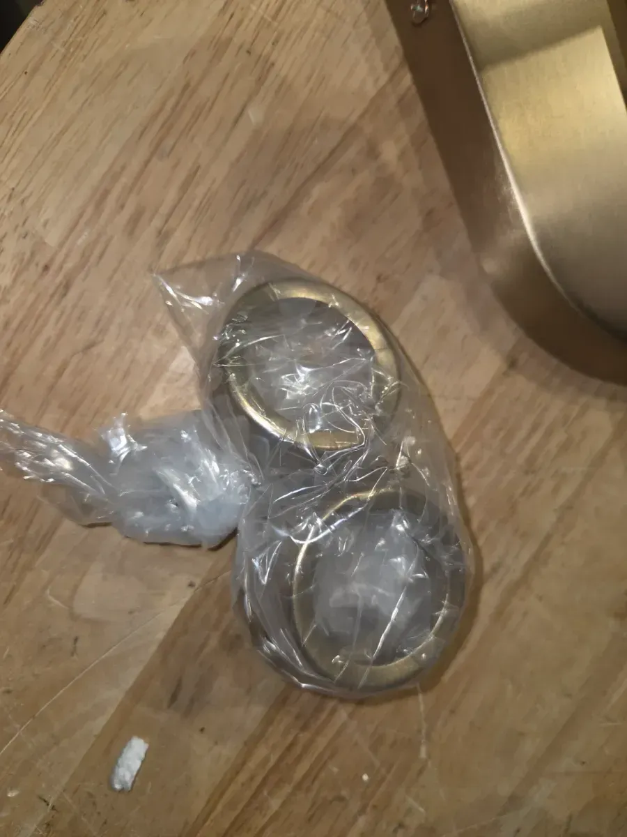 Erta 24 in. 3-Light Champagne Bronze Bathroom Vanity Light with Clear Glass Shades - image 4