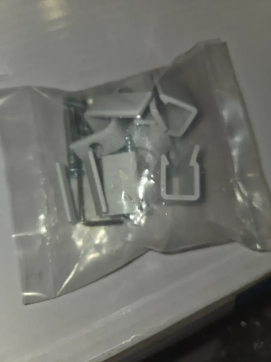 18.54 in. H x 21.75 in. W White Steel 2-Drawer Close Mesh Wire Basket - image 5