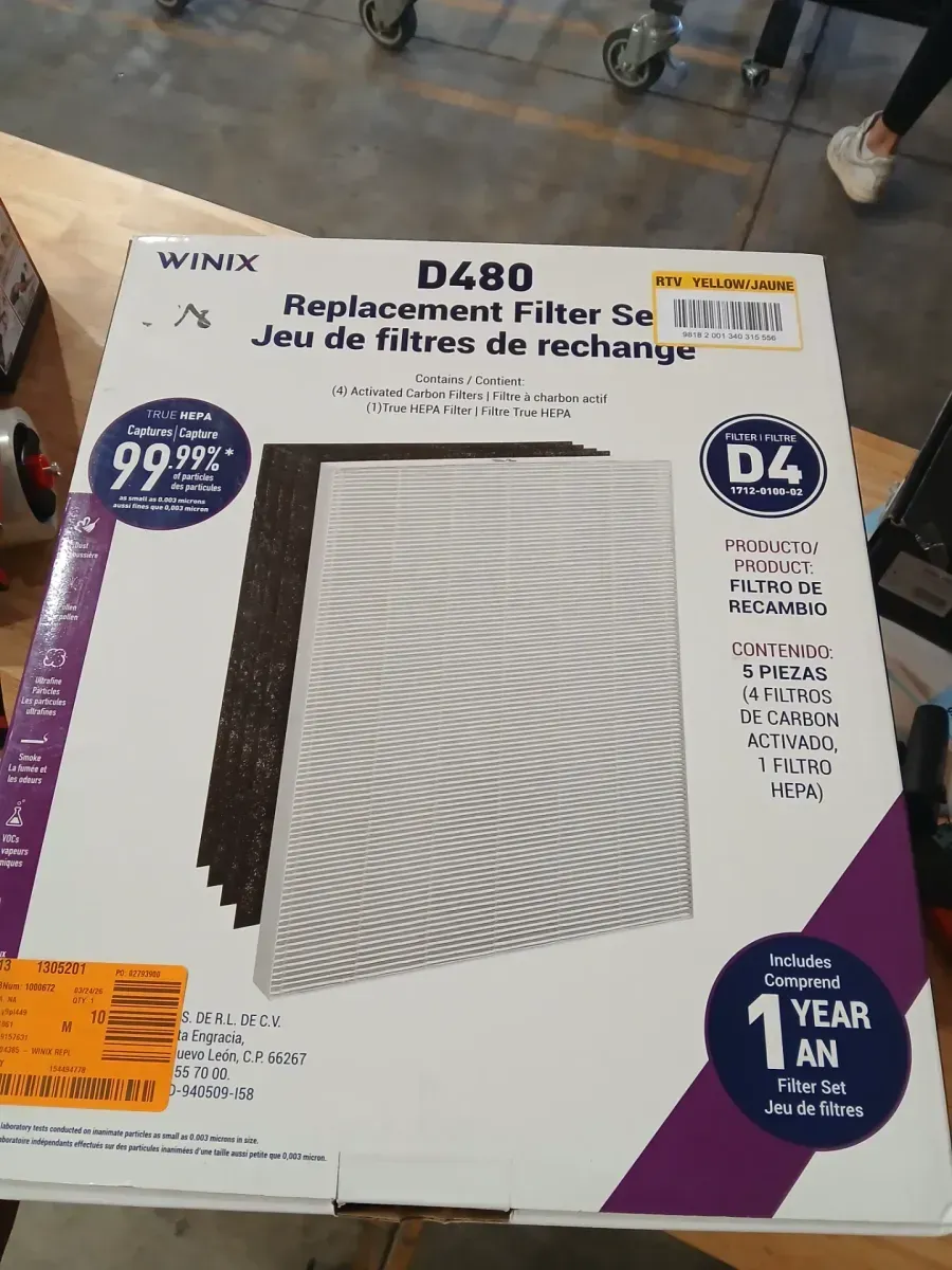 ***pack of 2Genuine D4 Replacement Filter for D480 - image 2