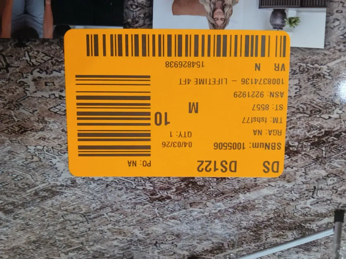 4 ft. One Hand Adjustable Height Fold-in-Half Resin Table; Black - image 2