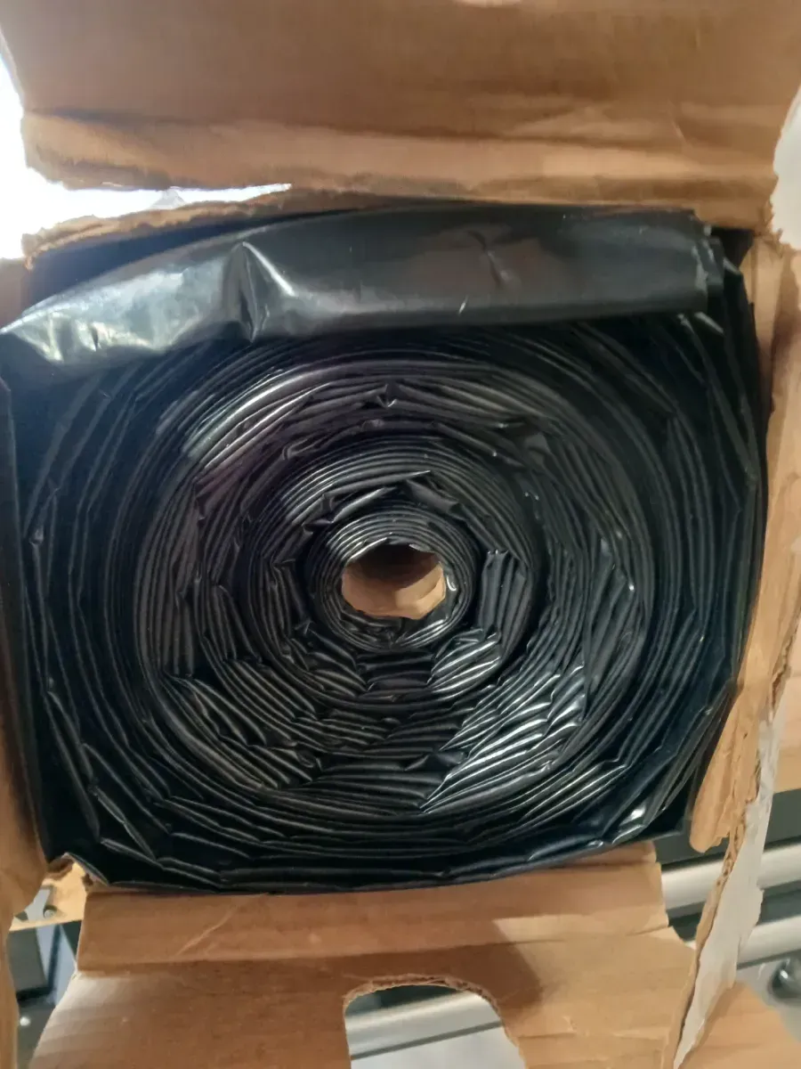 20 ft. x 100 ft. Black 6 mil Plastic Sheeting - image 4