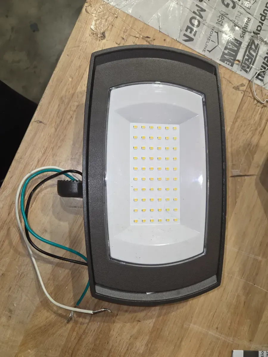 ARFL 200-Watt Equivalent, 3000 Lumen, 4000k CCT, Integrated LED, Arch Wall Flood Light, Bronze - image 2