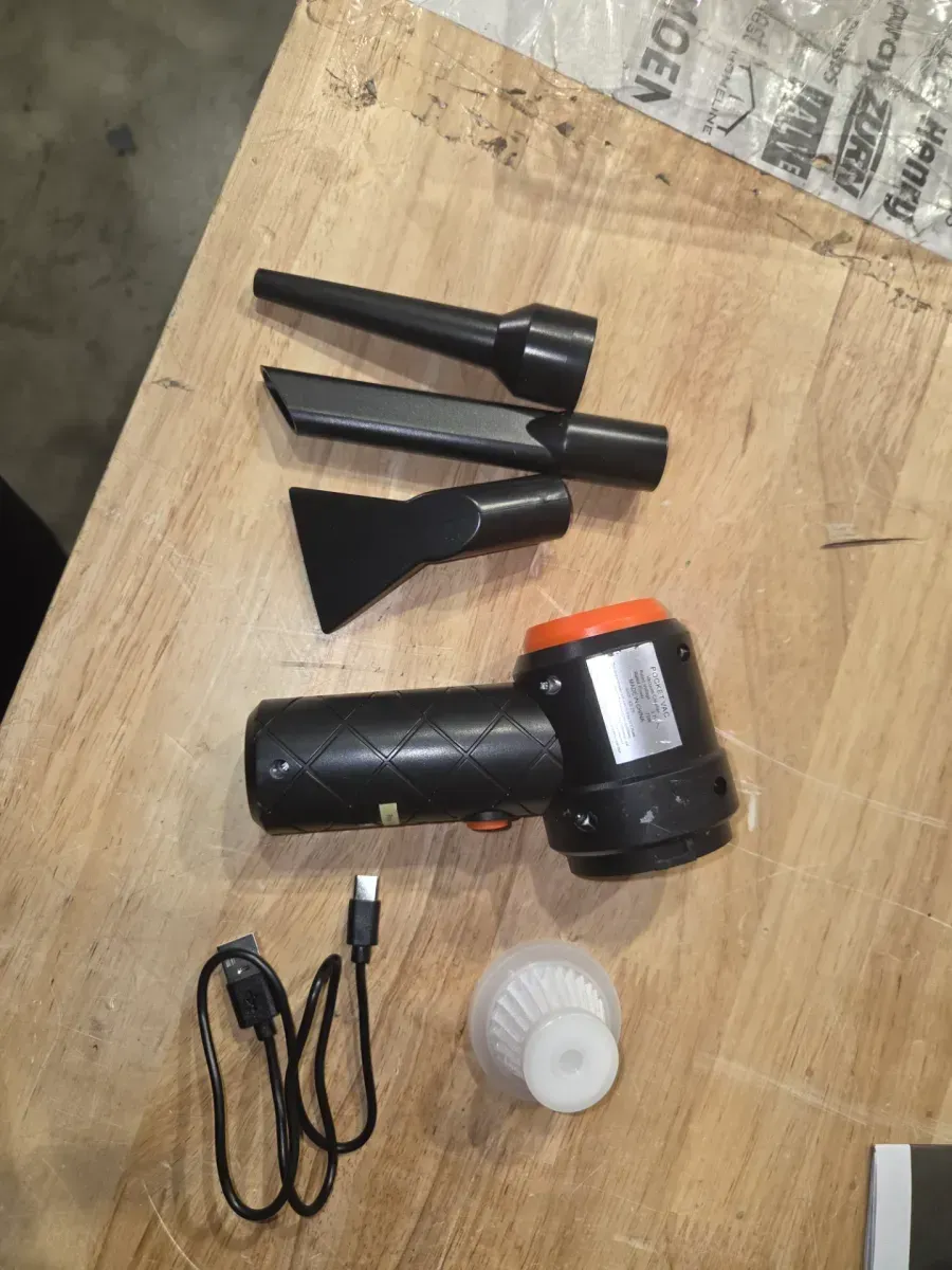 Compact Cordless Handheld Vacuum Cleaner with Attachments - image 3