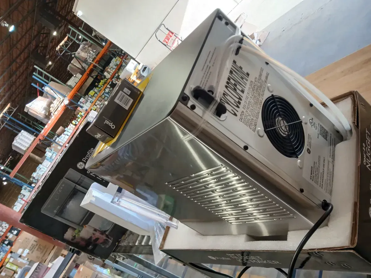 Profile Opal 38lbs. 13.5in. Daily Nugget Portable Ice Maker w/ Wi-Fi and Auto Ice Level Control - Stainless Steel Finish - image 5