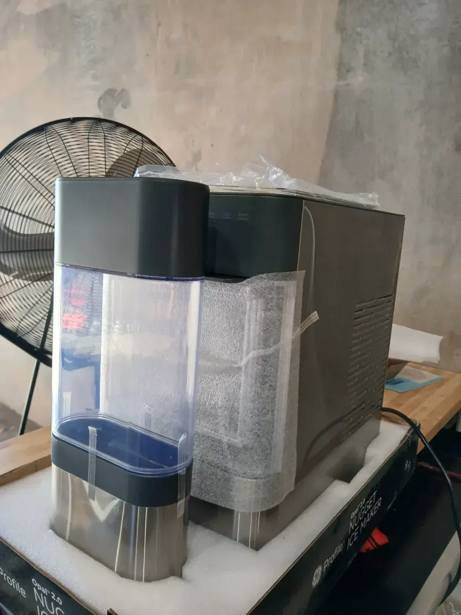 Profile Opal 38lbs. 13.5in. Daily Nugget Portable Ice Maker w/ Wi-Fi and Auto Ice Level Control - Stainless Steel Finish - image 6