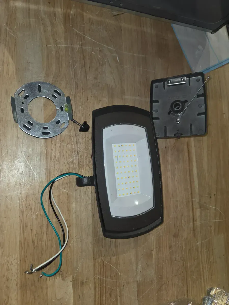 ARFL 200-Watt Equivalent, 3000 Lumen, 4000k CCT, Integrated LED, Arch Wall Flood Light, Bronze - image 2