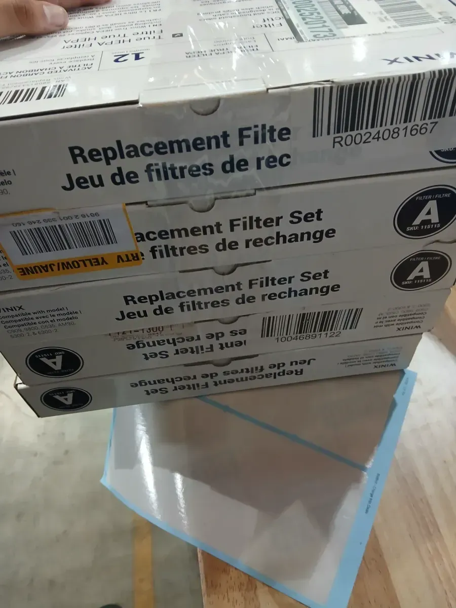 ***pack of 5 True HEPA + 4 Filter Activated Carbon Replacement Filter A - image 4