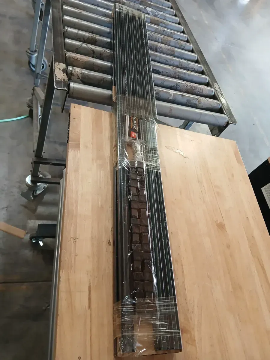 72 in. Black Galvanized Steel Adjustable Slat Fence Frame Kit - image 3