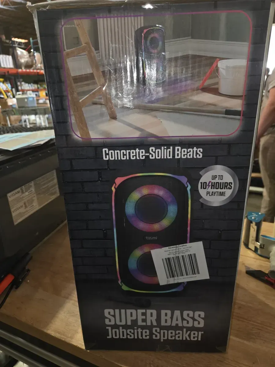 Speaker (Tzumi Super Bass Jobsite Speaker) - image 6