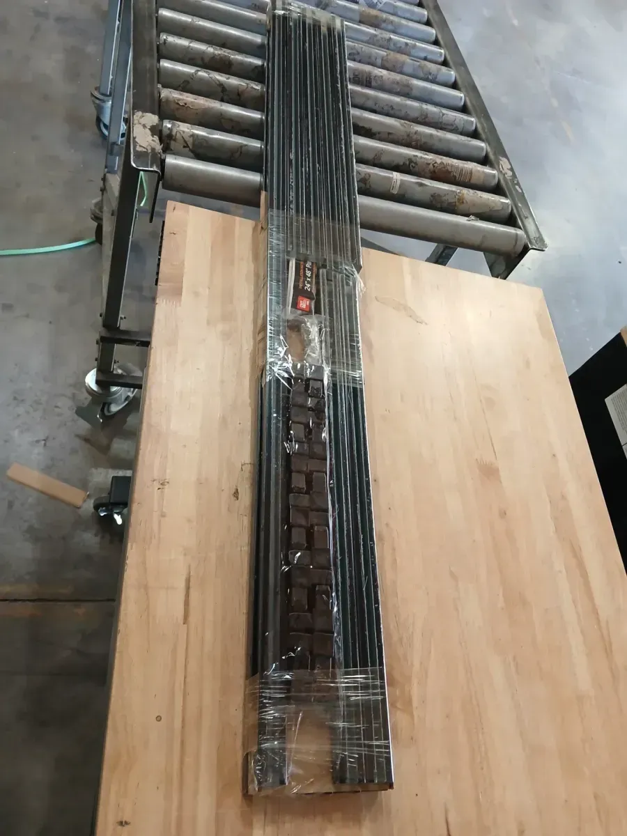 72 in. Black Galvanized Steel Adjustable Slat Fence Frame Kit - image 2