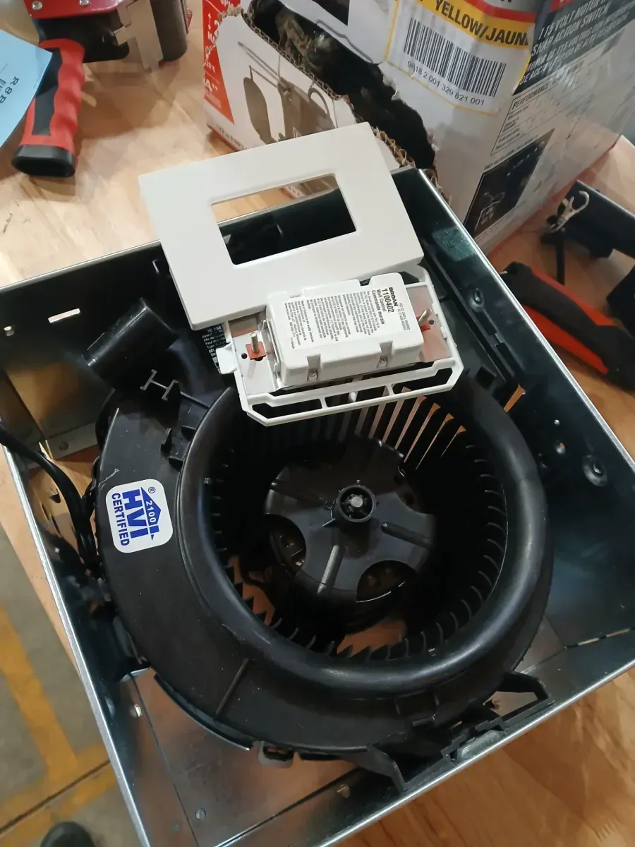 Bathroom Exhaust Fan with Bluetooth Speaker and Multi-Color LED Light - image 5