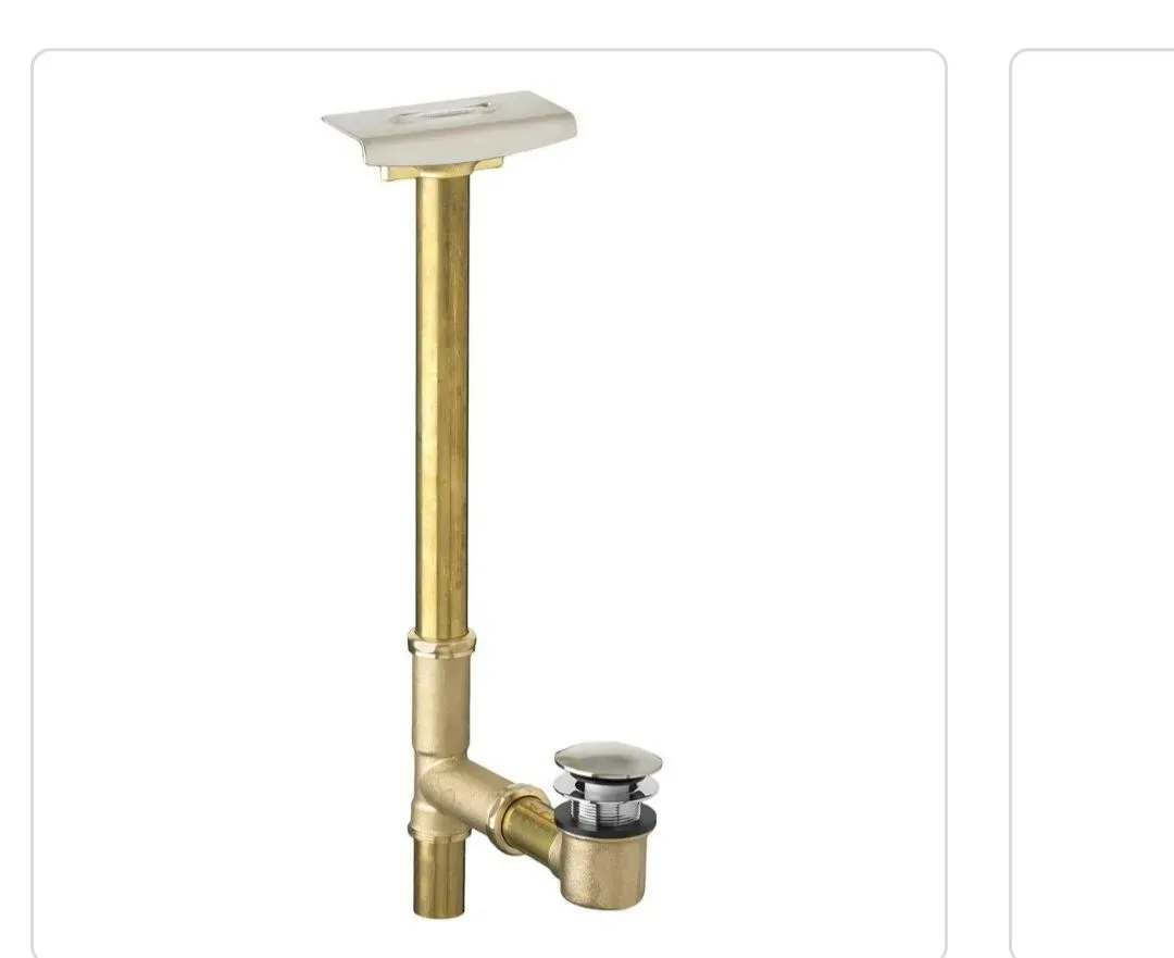 American Standard 1599205.020 Deep Soak Max Drain, White - image 2